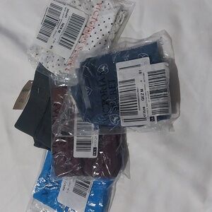 NWT Bundle total 5 pair.  Pink, Victoria Secret, And Aero panties size M
